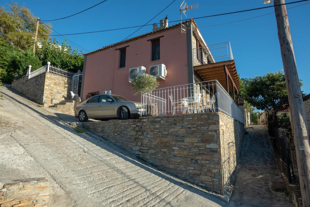 Με Θέα Το Ηλιοβασιλεμα 2 Villa Afissos Exteriör bild