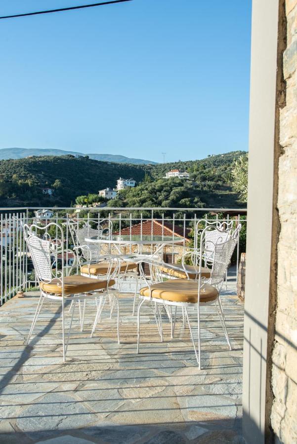 Με Θέα Το Ηλιοβασιλεμα 2 Villa Afissos Exteriör bild