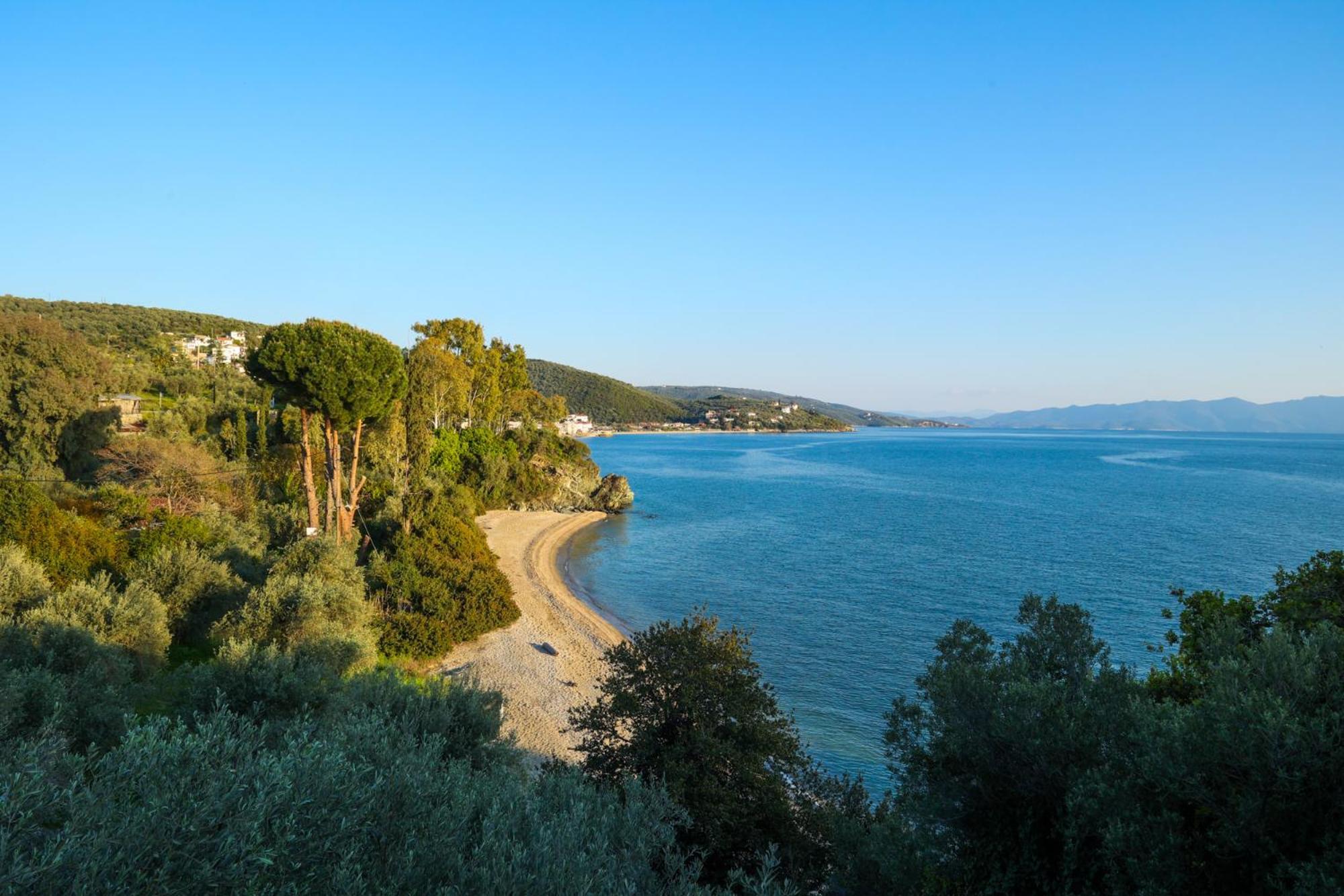 Με Θέα Το Ηλιοβασιλεμα 2 Villa Afissos Exteriör bild