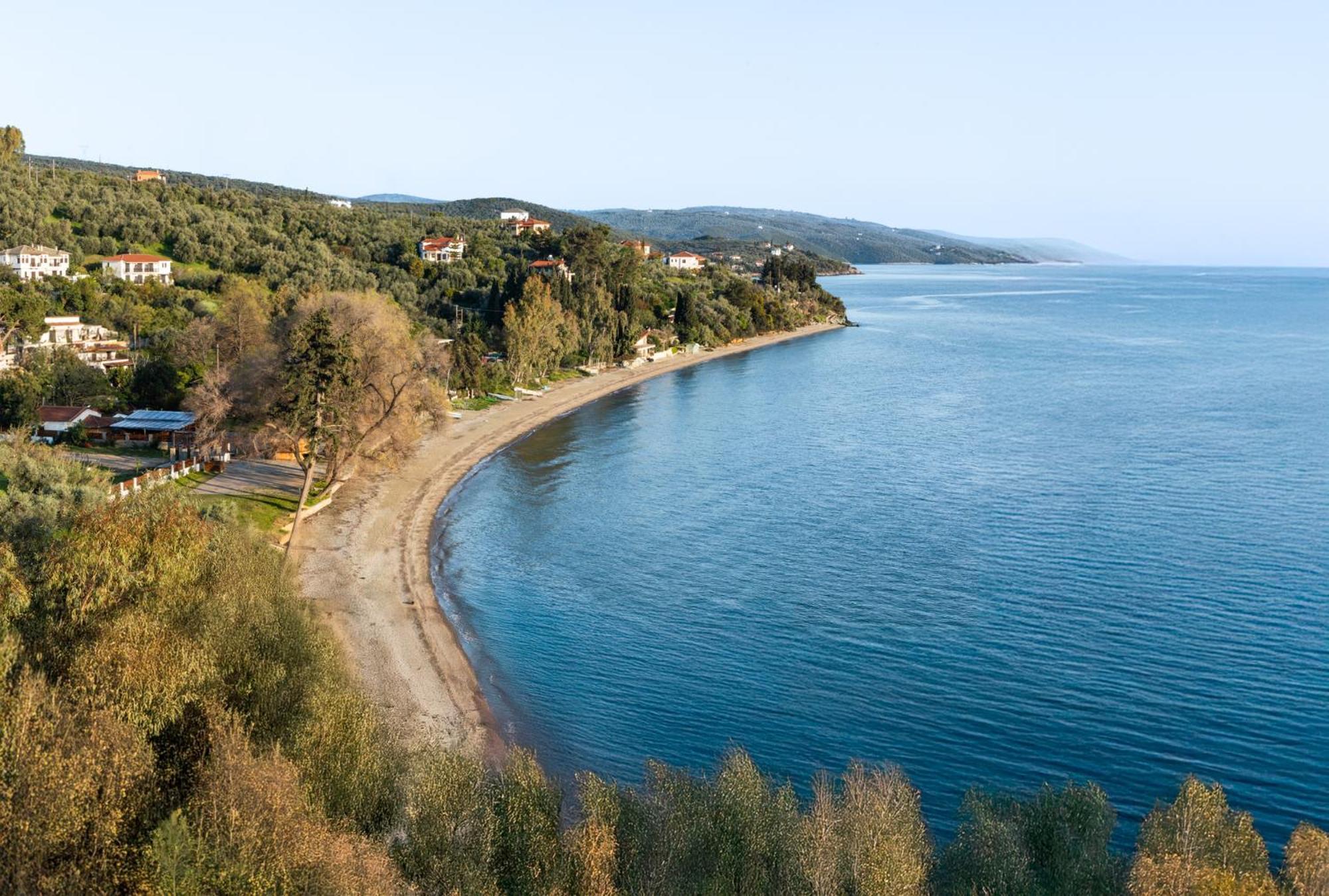 Με Θέα Το Ηλιοβασιλεμα 2 Villa Afissos Exteriör bild