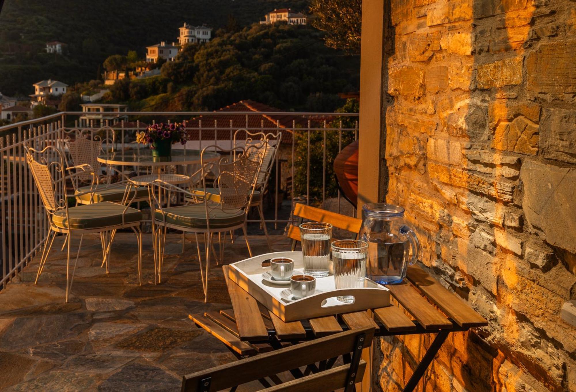 Με Θέα Το Ηλιοβασιλεμα 2 Villa Afissos Exteriör bild
