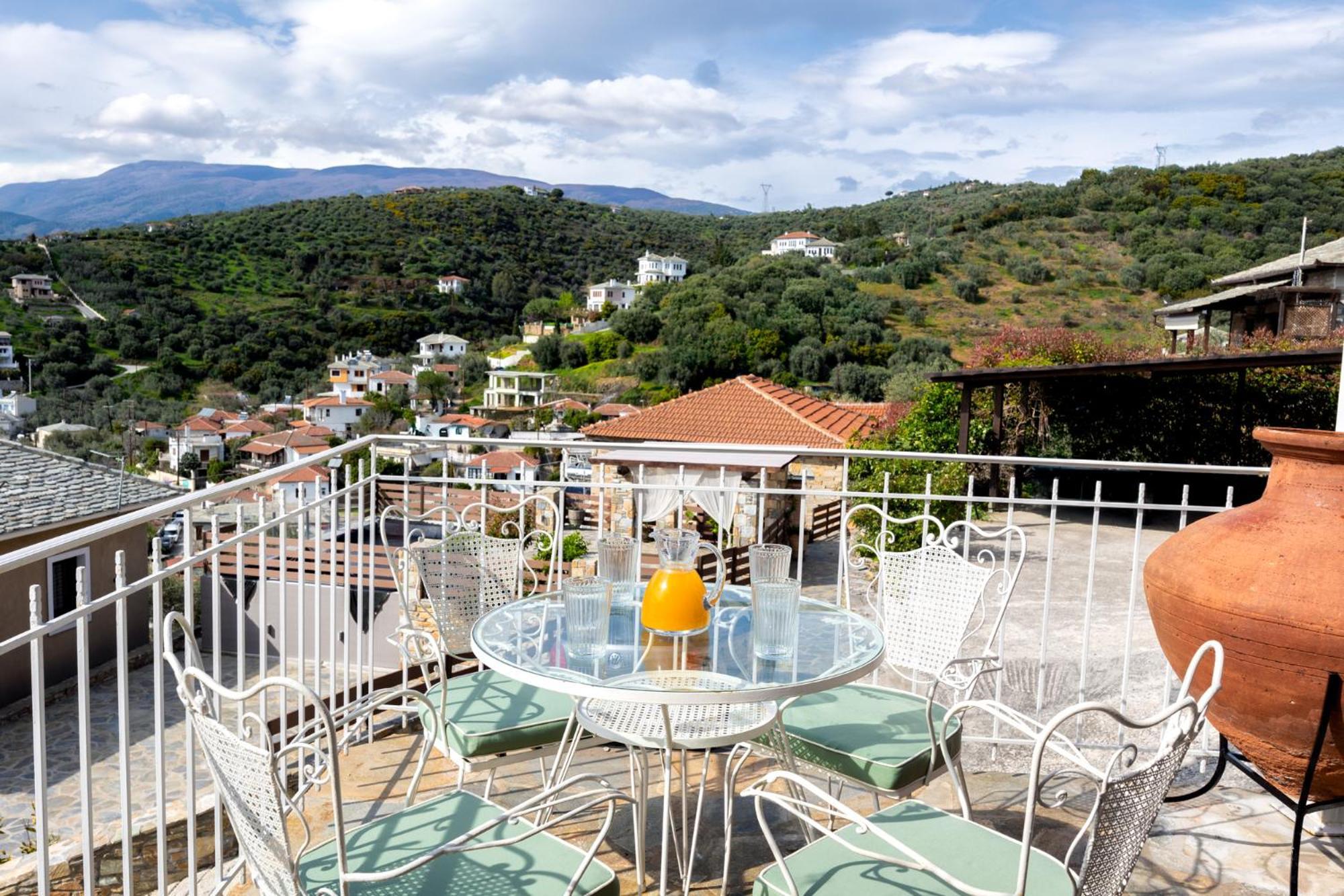 Με Θέα Το Ηλιοβασιλεμα 2 Villa Afissos Exteriör bild